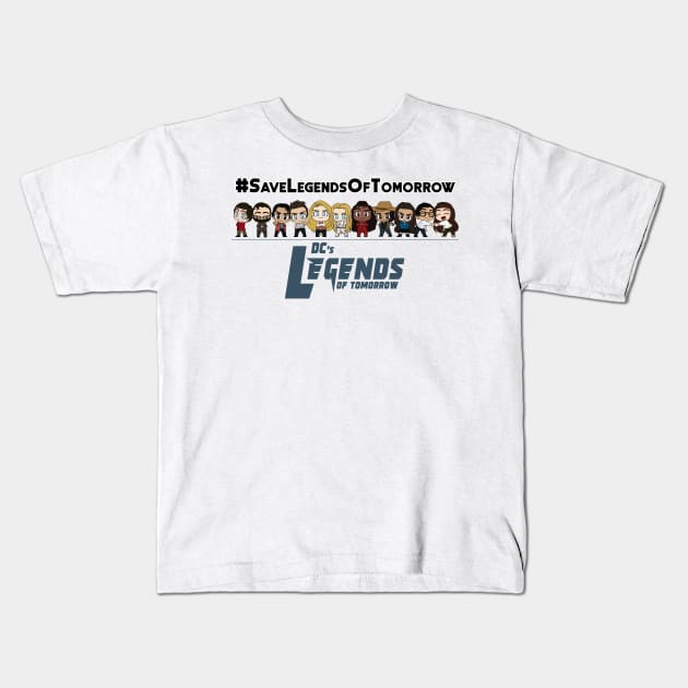 Save Legends Of Tomorrow - Group Kids T-Shirt by RotemChan